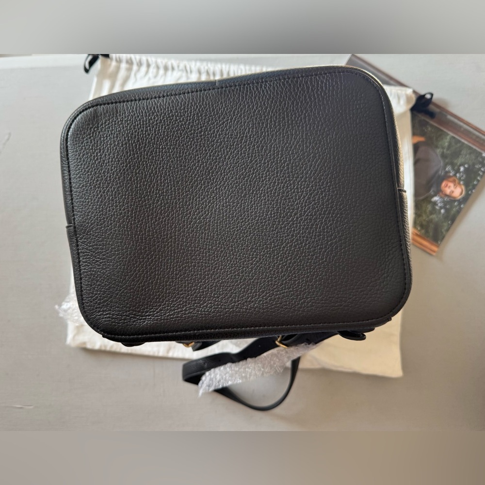 NWT Cuyana Black Leather Backpack 13-inch - Picture 12 of 17